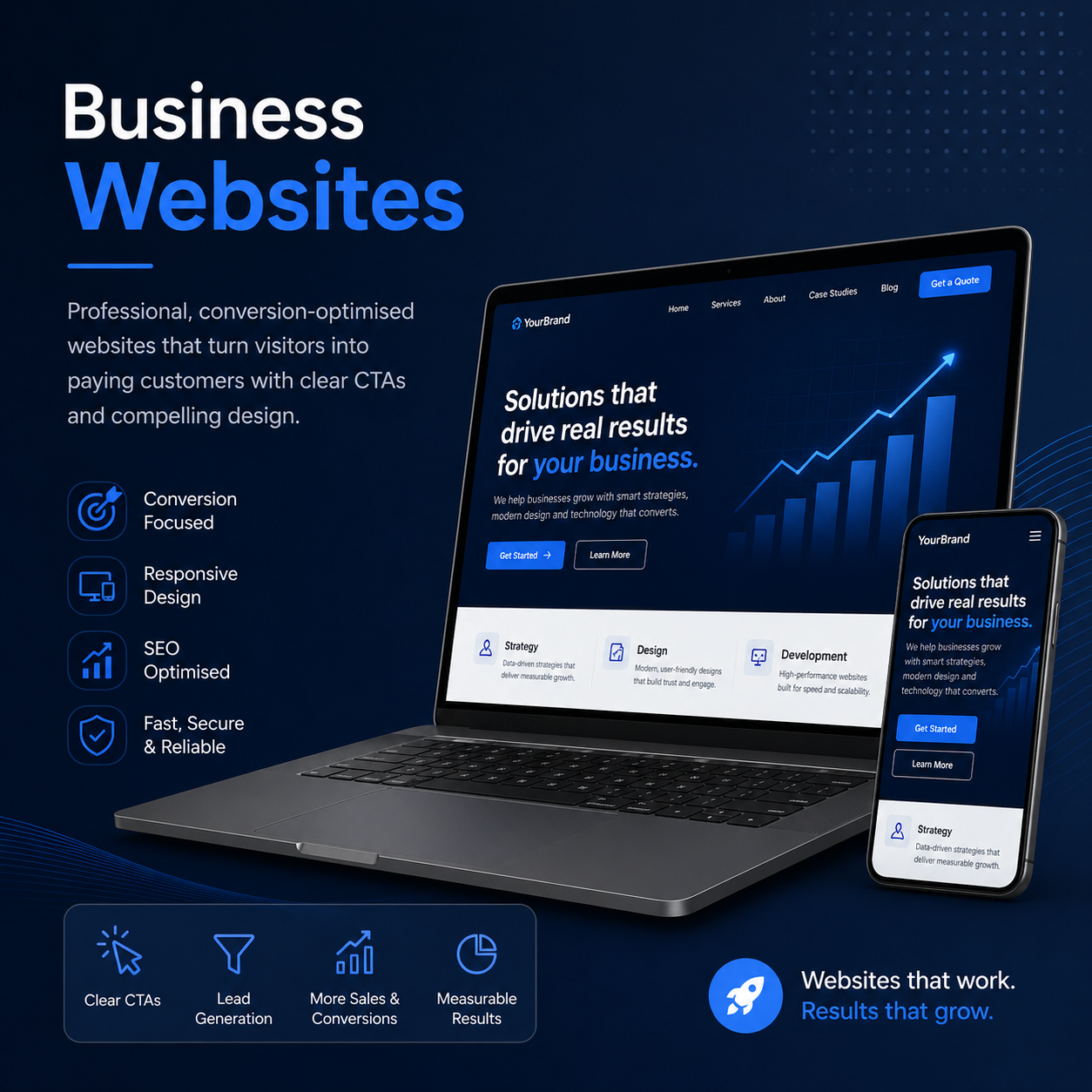 Business websites service preview